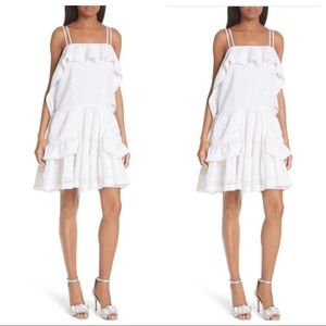 NEEDLE AND THREAD Deconstructed Broderie Dress